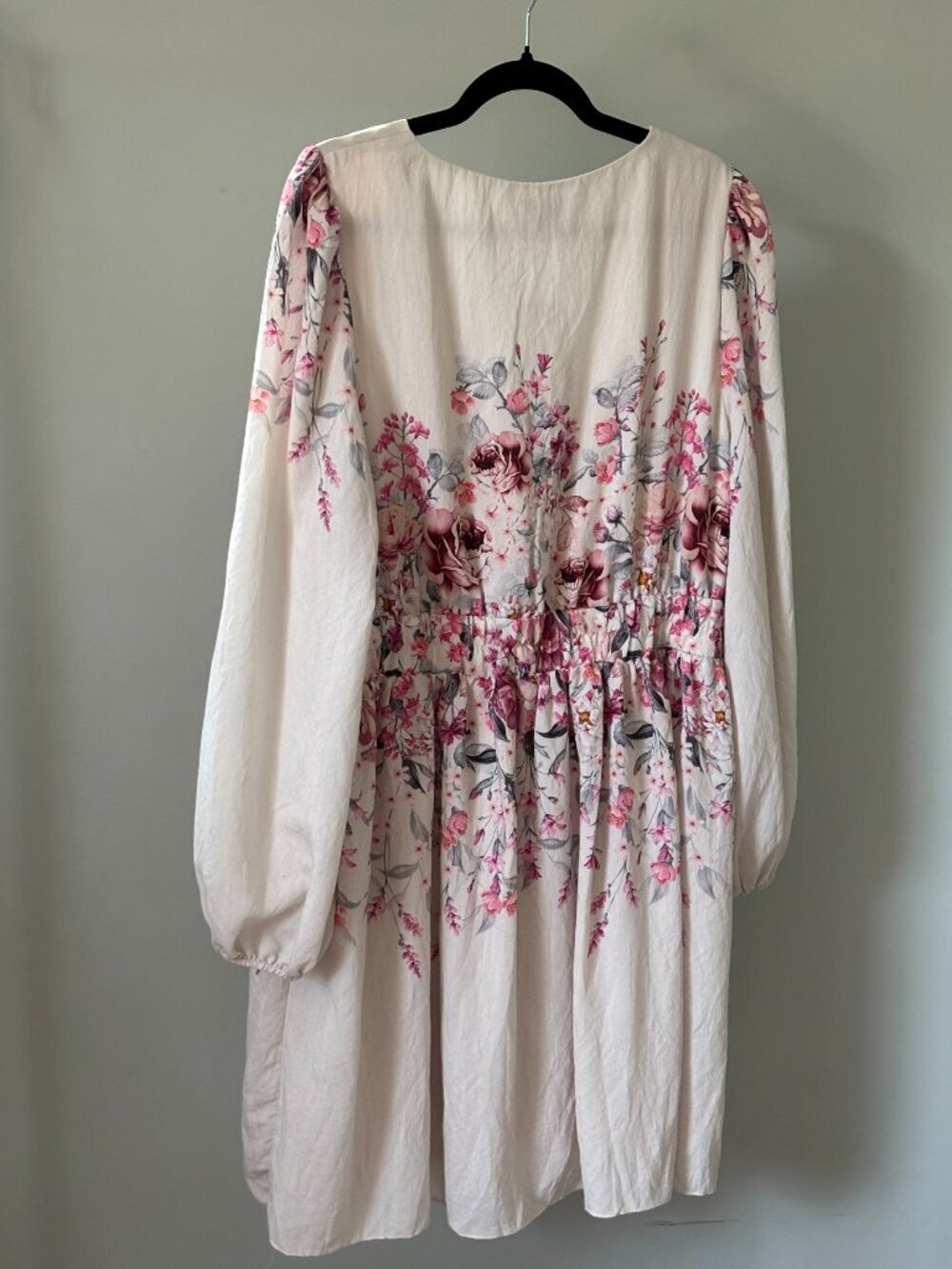 City Chic Dress Teagan Floral Empire Waist Dress NWT Size 18 - Picture 3 of 6